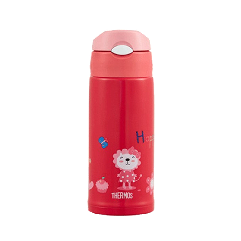 膳魔师THERMOS儿童多功能保温杯吸管杯+直饮两用水杯 FFG-603L PK