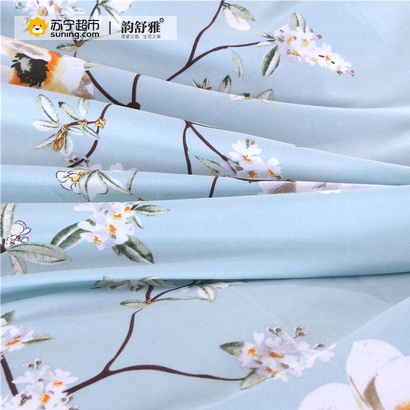 韵舒雅 亲肤棉四件套 200*230cm 情义正浓 2.0*2.3m