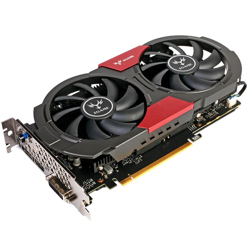 七彩虹(Colorful)iGame1050TI 烈焰战神U-4GD5游戏显卡(1290(Bst:1392)/1379)
