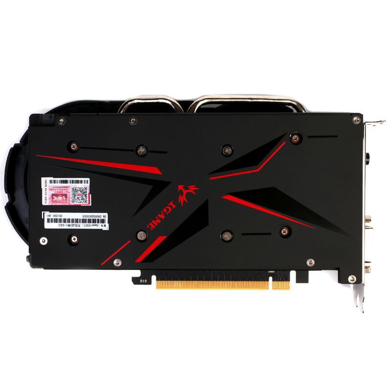 七彩虹(Colorful)iGame1050TI 烈焰战神U-4GD5游戏显卡(1290(Bst:1392)/1379)