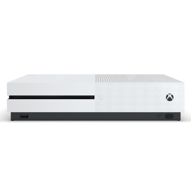 微软(Microsoft) Xbox One S 游戏机(500G 家庭娱乐游戏主机 普通版 白色)图片