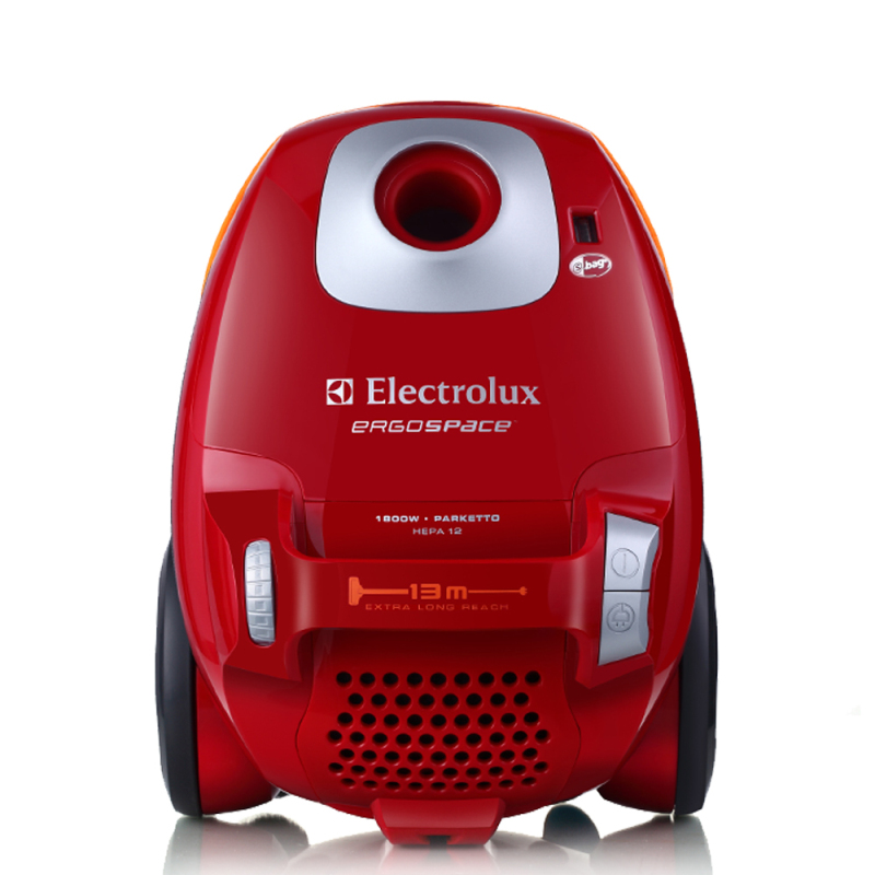 伊莱克斯 Electrolux ZE346R 进口卧式吸尘器家用 强劲吸力 低噪音 ZE346R