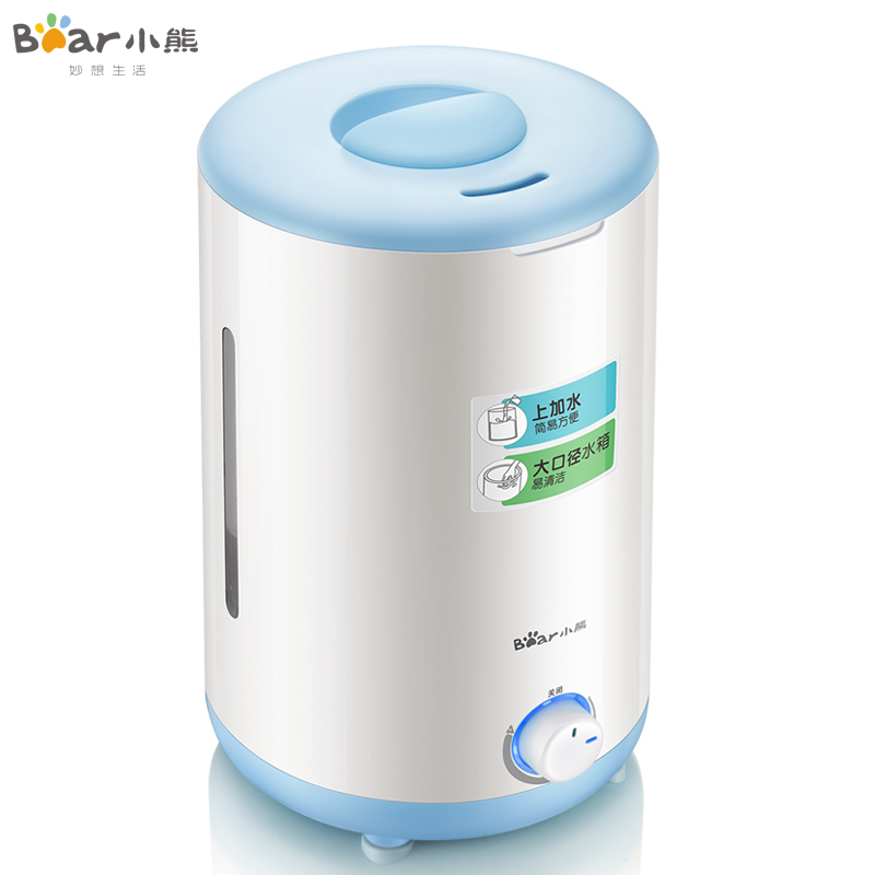 小熊(Bear)JSQ-M30G1加湿器家用静音大容量办公室卧室 一体式上加水 3L