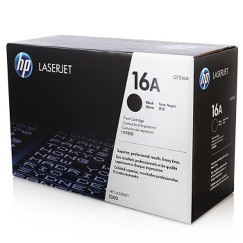 惠普(hp) Q7516A 黑色硒鼓 适用机型LaserJet 5200系列