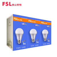 FSL佛山照明LED灯泡E27灯头螺口超炫系列1-45W高亮球泡室内家用节能灯LED光源吊灯专用冷光（5000K以上）
