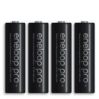 松下爱乐普eneloop 镍氢大容量5号五号可充干电池4粒装 BK-3HCCA/4BW 话筒相机玩具