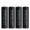 松下爱乐普eneloop 镍氢大容量5号五号可充干电池4粒装 BK-3HCCA/4BW 话筒相机玩具