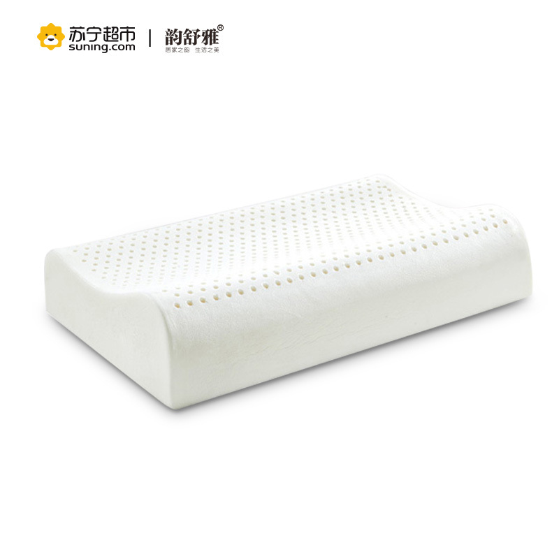韵舒雅 天然乳胶枕 60*40cm 60*40m 白色