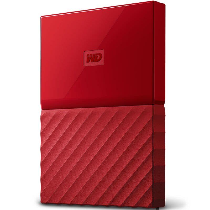 西部数据(WD)My Passport 1TB2.5英寸USB3.0中国红移动硬盘 WDBYNN0010BRD-CESN图片