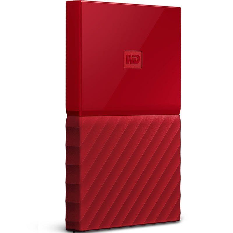 西部数据(WD)My Passport 1TB2.5英寸USB3.0中国红移动硬盘 WDBYNN0010BRD-CESN图片