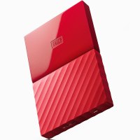 西部数据(WD)My Passport 1TB2.5英寸USB3.0中国红移动硬盘 WDBYNN0010BRD-CESN