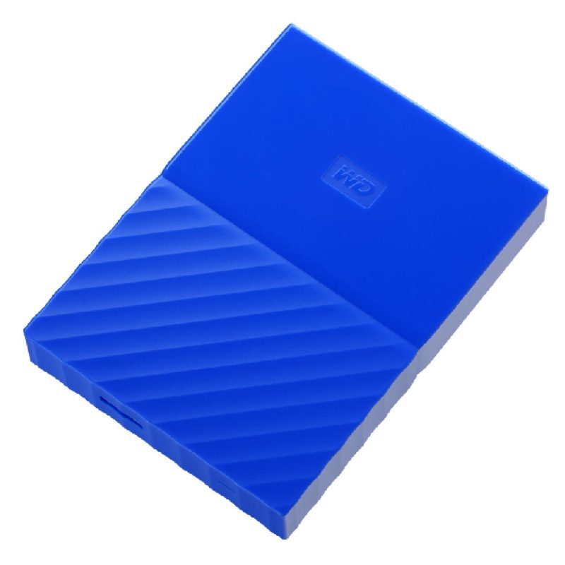 西部数据WD My Passport 1TB2.5英寸USB3.0贵族蓝 移动硬盘 WDBYNN0010BBL-CESN