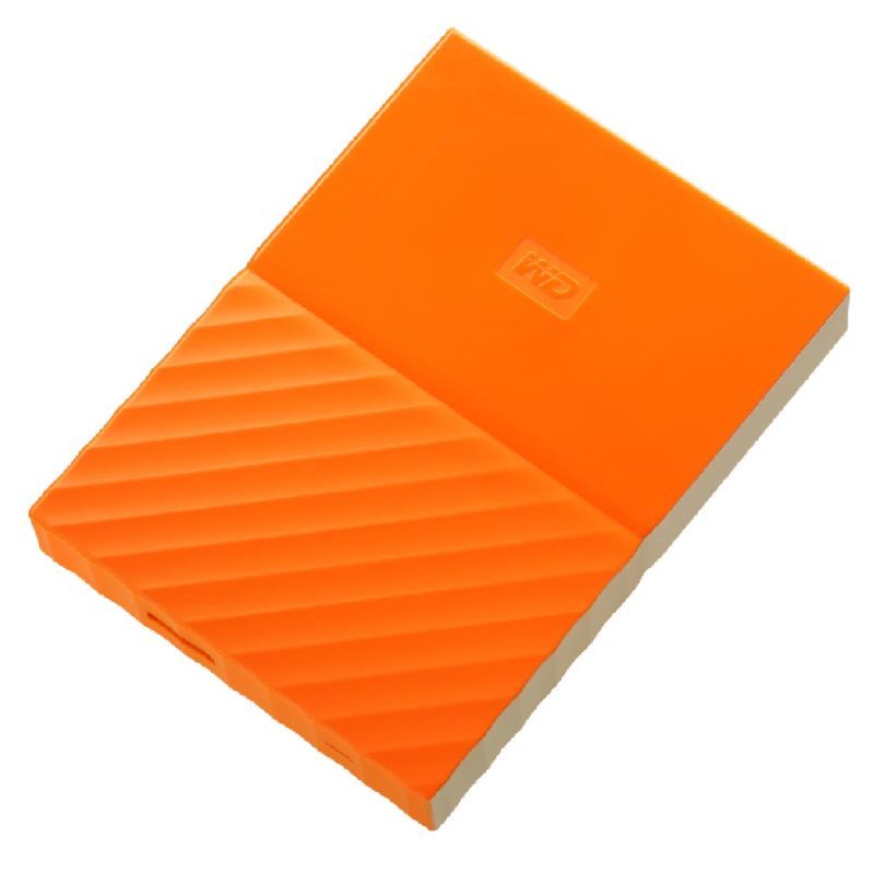 西部数据(WD)My Passport 4TB2.5英寸USB3.0活力橙移动硬盘WDBYFT0020BOR-CESN