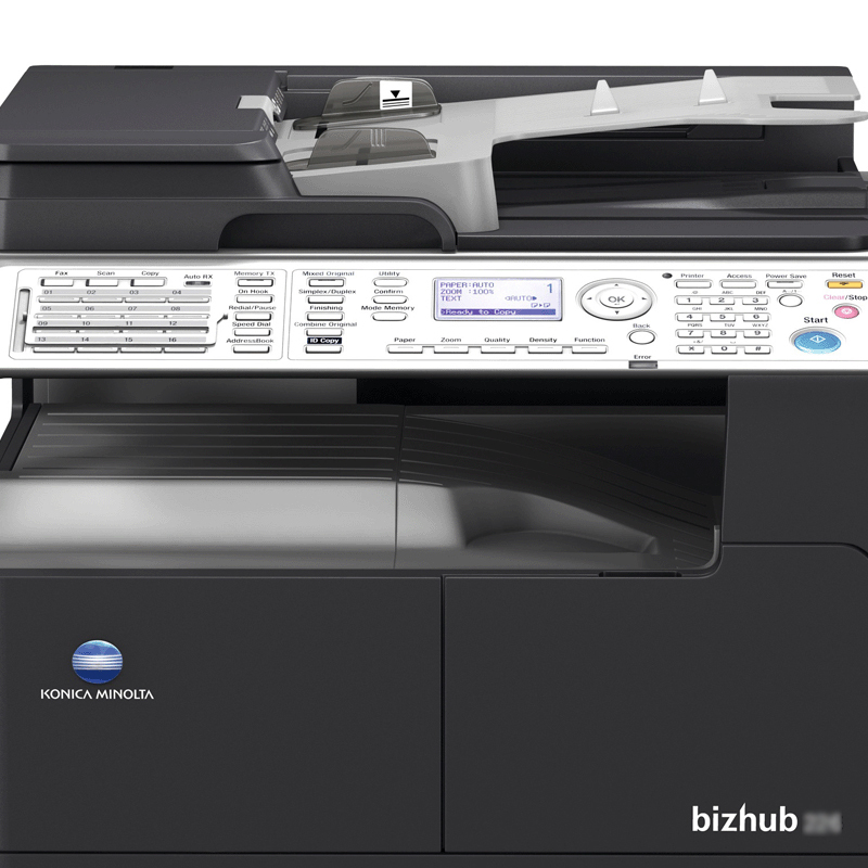 柯尼卡美能达(KONICA MINOLTA)bizhub 266 A3黑白复合机 26页/分 打印复印扫描(含输稿器+单纸盒+网卡+自动双面器)