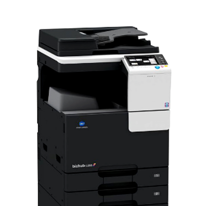 柯尼卡美能达(KONICA MINOLTA)bizhub C226 A3彩色复合机 22页/分 打印复印扫描(含输稿器+双面器+双纸盒+送原装工作底柜)高清大图