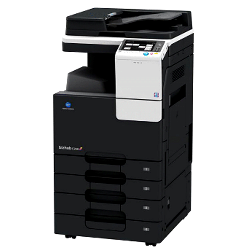 柯尼卡美能达(KONICA MINOLTA)bizhub C226 A3彩色复合机 22页/分 打印复印扫描(含输稿器+双面器+双纸盒+送原装工作底柜)高清大图