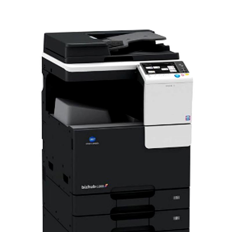 柯尼卡美能达(KONICA MINOLTA)bizhub C266 A3彩色复合机 26页/分 打印复印扫描(含双面输稿器+双纸盒+双面器+送原装工作底柜)
