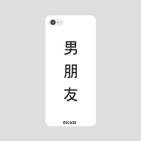 ESCASE 苹果 iPhone6s/6SPLUS手机壳/保护壳/手机套 个性插画 文字款