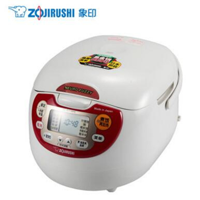 象印(ZO JIRUSHI)日本原装进口NS-ZCH10HC-RA 微电脑电饭煲3L电饭锅4-6人份 红色面板