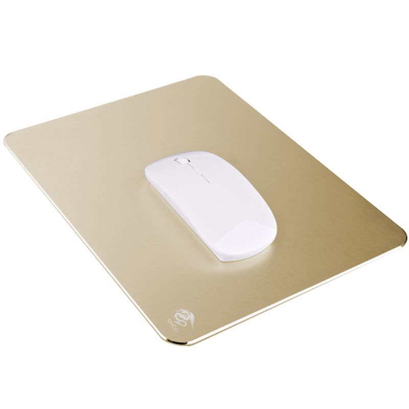 宜适酷 EXCO 铝合金游戏鼠标垫 MSP040S 金色图片