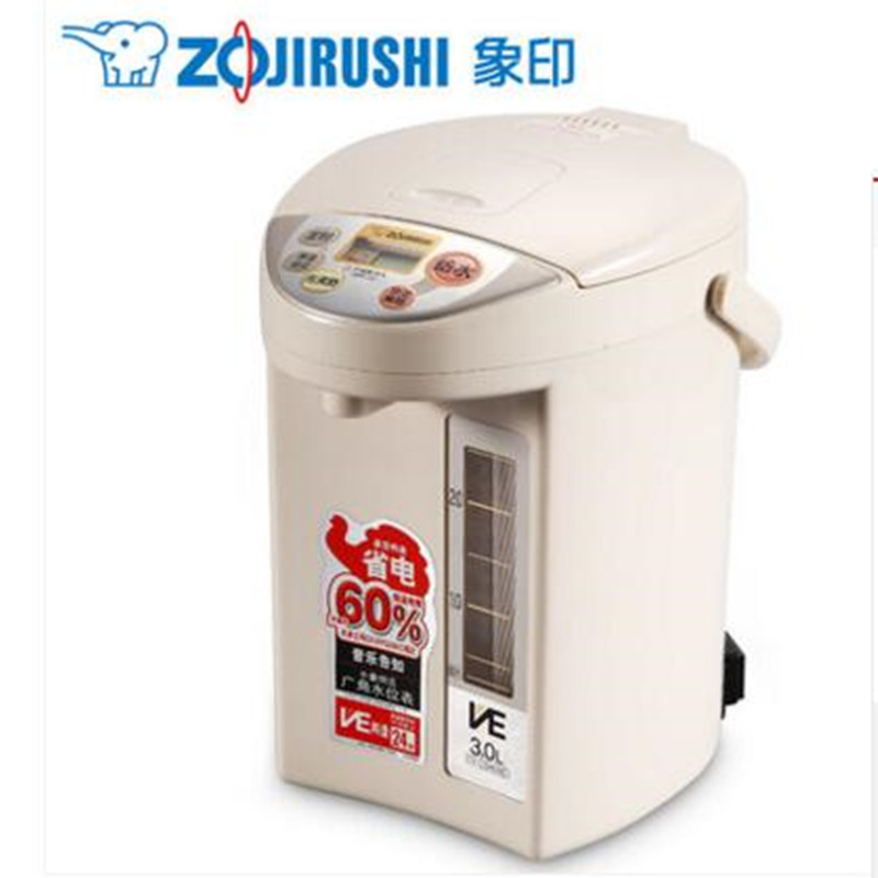 ZOJIRUSHI/象印 CV-CSH30C-CL微电脑真空电热水瓶 电热水壶3L