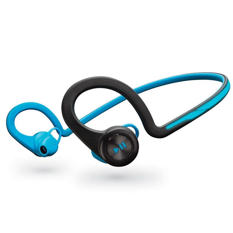 缤特力(Plantronics)运动蓝牙耳机BackBeat Fit 双耳无线迷你跑步头戴式通用型 蓝色图片
