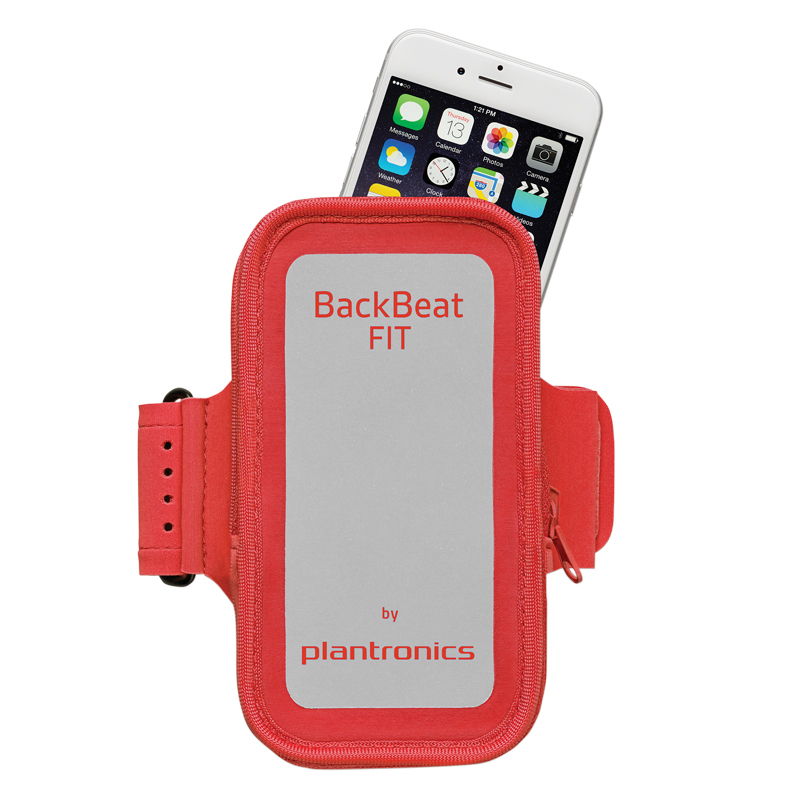 缤特力(Plantronics)运动蓝牙耳机BackBeat Fit 双耳无线迷你跑步头戴式通用型 红色