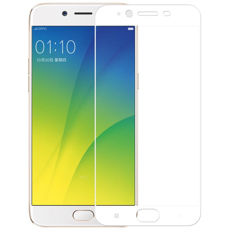 优加 OPPO R9s plus钢化膜/手机膜/保护膜/全覆盖全贴合钢化玻璃膜/高清手机保护贴膜图片