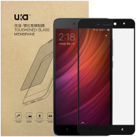优加(uka)红米note4钢化玻璃膜手机保护贴膜/全覆盖全贴合钢化玻璃膜