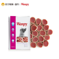 [苏宁超市]Wanpy猫寿司 30g*6 宠物食品 猫用宠物零食 猫零食 鸡脯肉丝肉干成猫幼猫