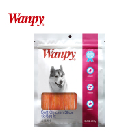 [苏宁超市]Wanpy 软鸡肉丝 200g*3 宠物食品 犬用零食 宠物零食 肉干/肉条 狗零食宠物肉条训练泰迪金毛