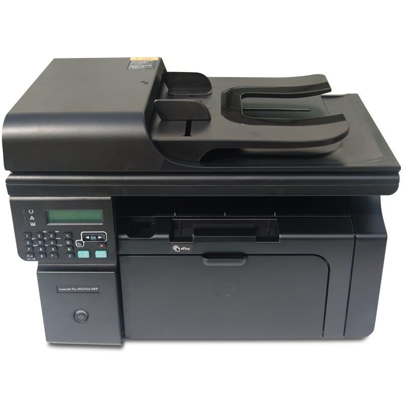 惠普(DW)黑白激光多功能一体机 LaserJet Pro M1219nf A4幅面 打印/复印/扫描/传真 有线网络