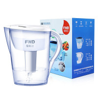 福能达 FND-35B滤水壶 便携式净水器 净水机白色/蓝色随机发货