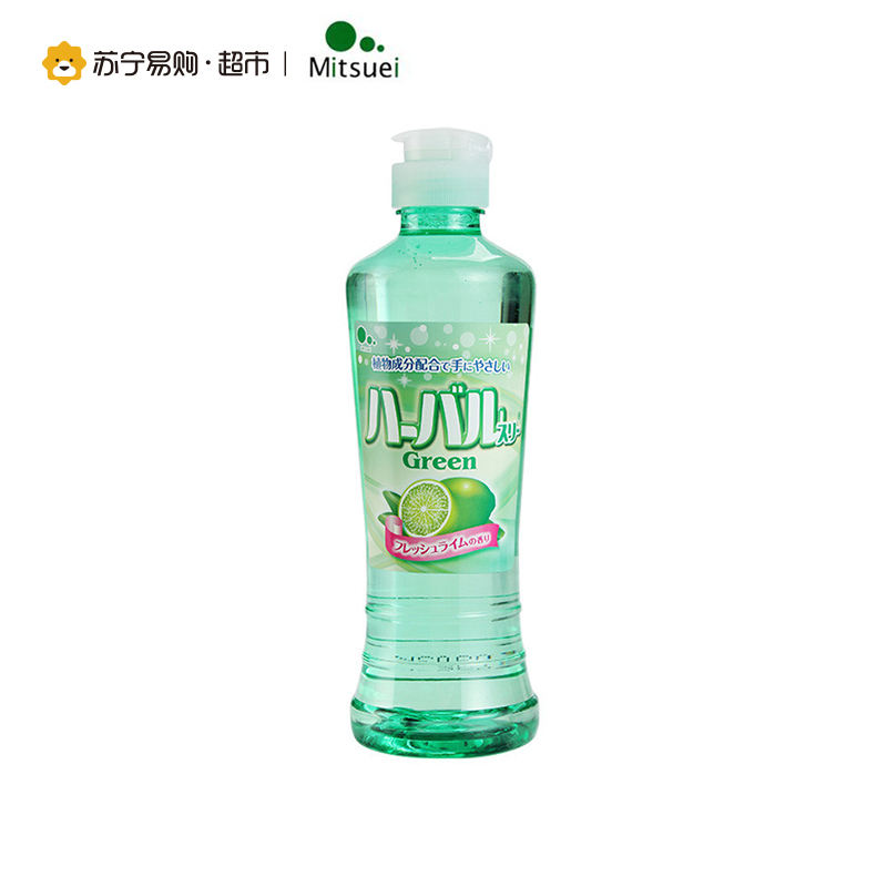 美净荣浓缩型柠檬味去油洗洁精270ml