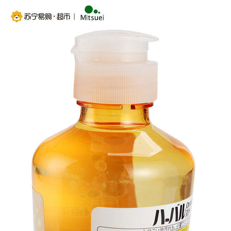 美净荣浓缩型香橙味去油洗洁精270ml