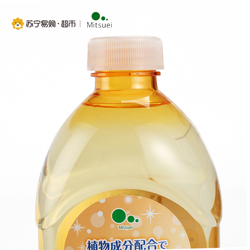 美净荣浓缩型香橙味去油洗洁精(替换装)450ml