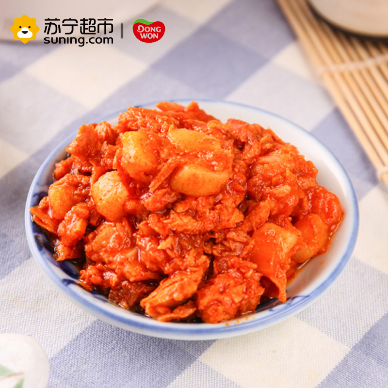 东远(Dongwon)辣椒金枪鱼罐头 150g