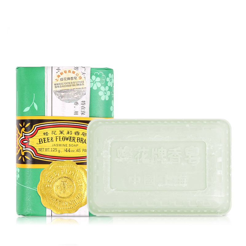 蜂花香皂茉莉香皂125克清洁润滑肌肤 芳香国货精品