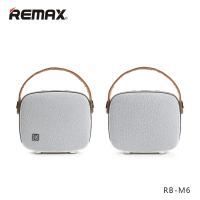 REMAX RB-M6 便携式桌面蓝牙音箱 (银色)