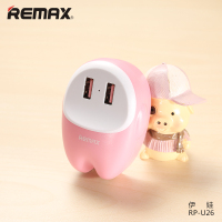 REMAX 伊娃 RP-U26 电源适配器 (粉色)
