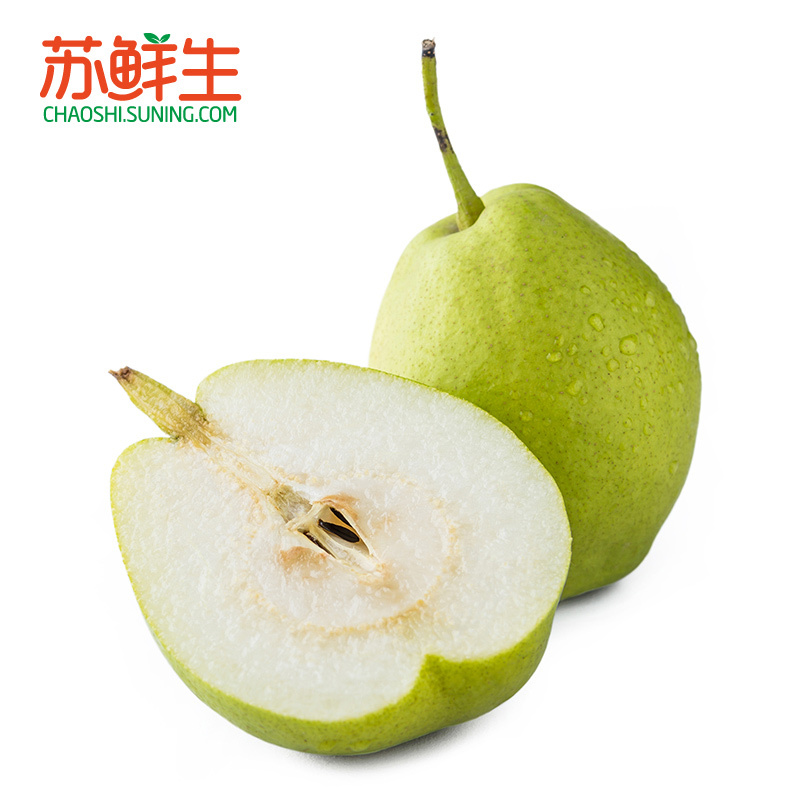[苏鲜生]新疆库尔勒香梨1kg约100g/个