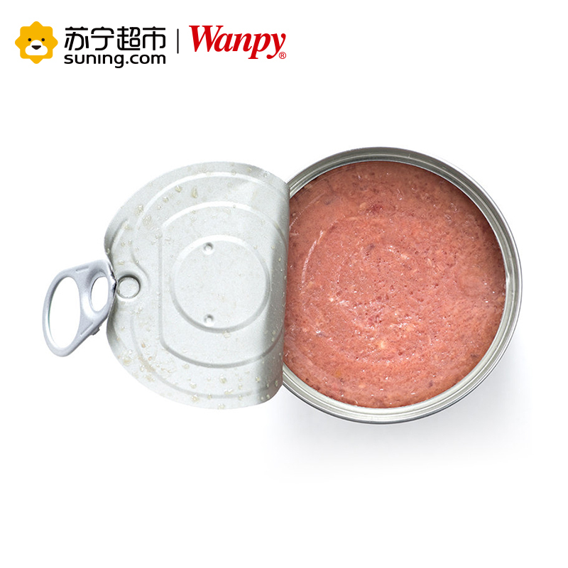 【苏宁超市】顽皮Wanpy 宠物 犬用鸡肉罐头 375g 狗湿粮泰迪金毛宠物挑嘴