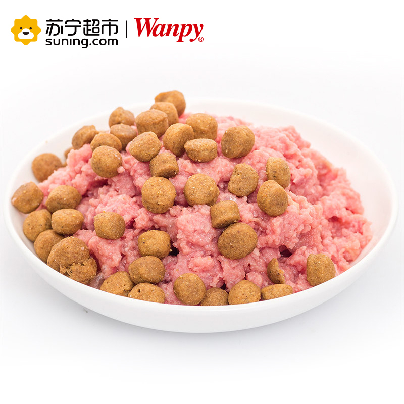 【苏宁超市】顽皮Wanpy 宠物 犬用鸡肉罐头 375g 狗湿粮泰迪金毛宠物挑嘴