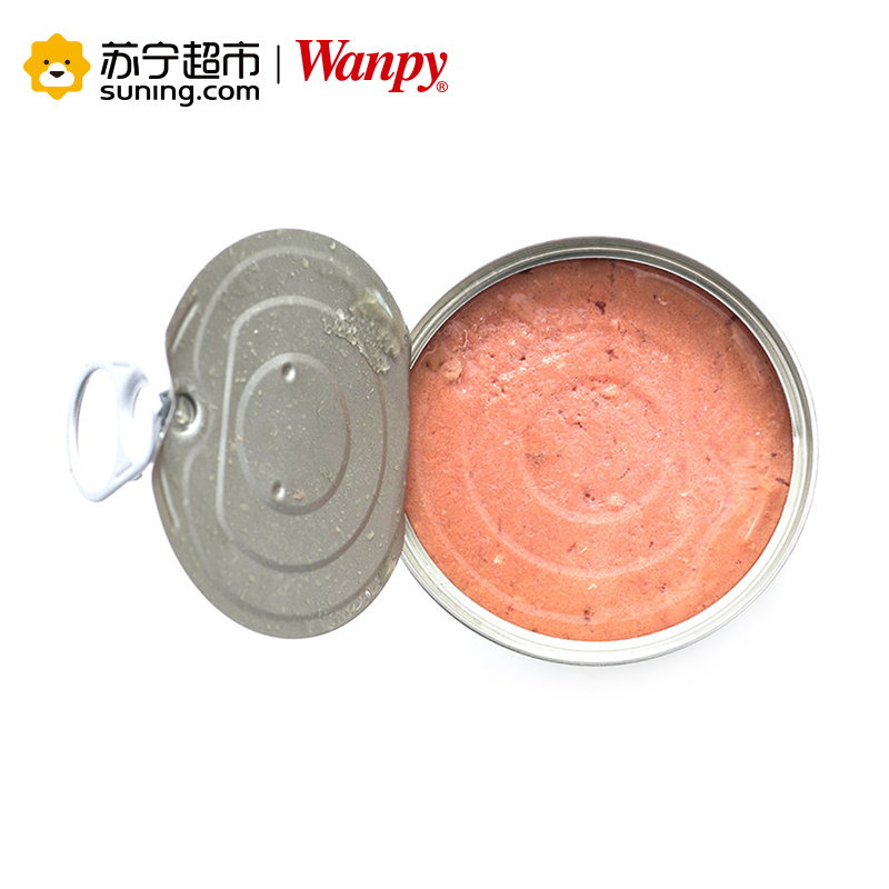 【苏宁超市】顽皮Wanpy 宠物 犬用牛肉罐头375g 狗湿粮泰迪金毛宠物挑嘴