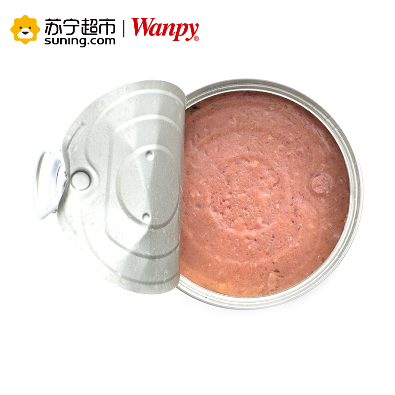 [苏宁超市]顽皮Wanpy 宠物 犬用牛肉+蔬菜罐头375g 狗湿粮泰迪金毛宠物挑嘴