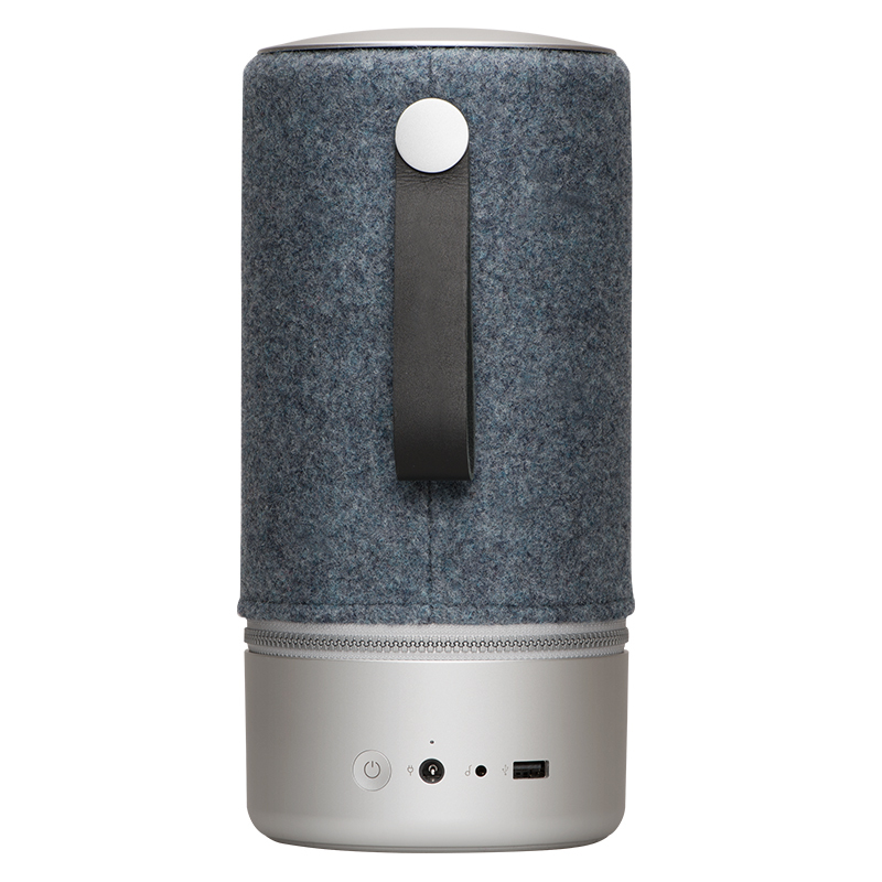 Libratone(小鸟音响)Zipp金属版 无线音箱/智能音响/蓝牙WIFI音箱/家用移动音响 钢青色