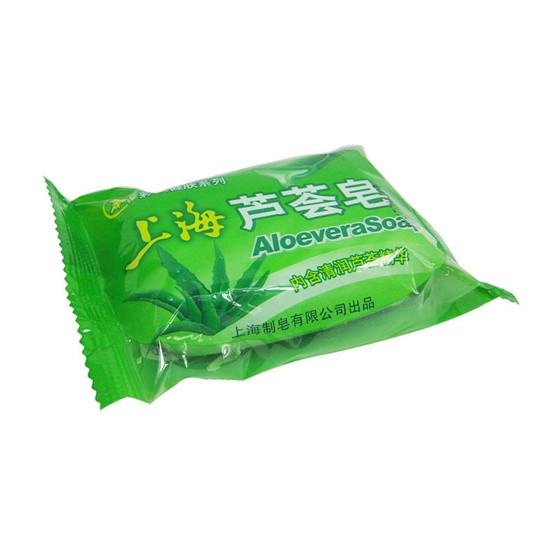 上海香皂 上海 芦荟皂 95g 内含清润 芦荟 精华