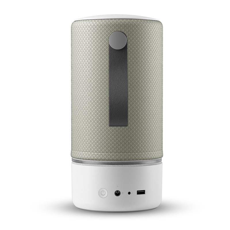 Libratone(小鸟音响)Zipp 无线音箱/智能音响/蓝牙WIFI音箱/家用移动音响/蓝牙音箱 天灰色