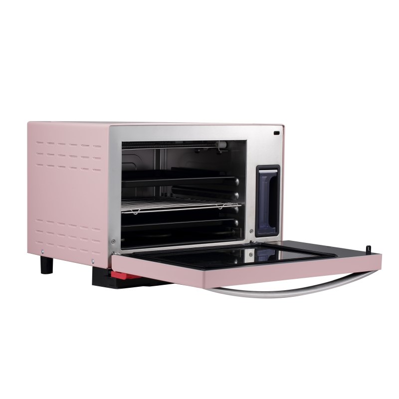 海尔(Haier)xno-28L智能蒸汽嫩烤箱多功能家用高端电蒸烤箱二合一手机wifi可控制 樱花粉