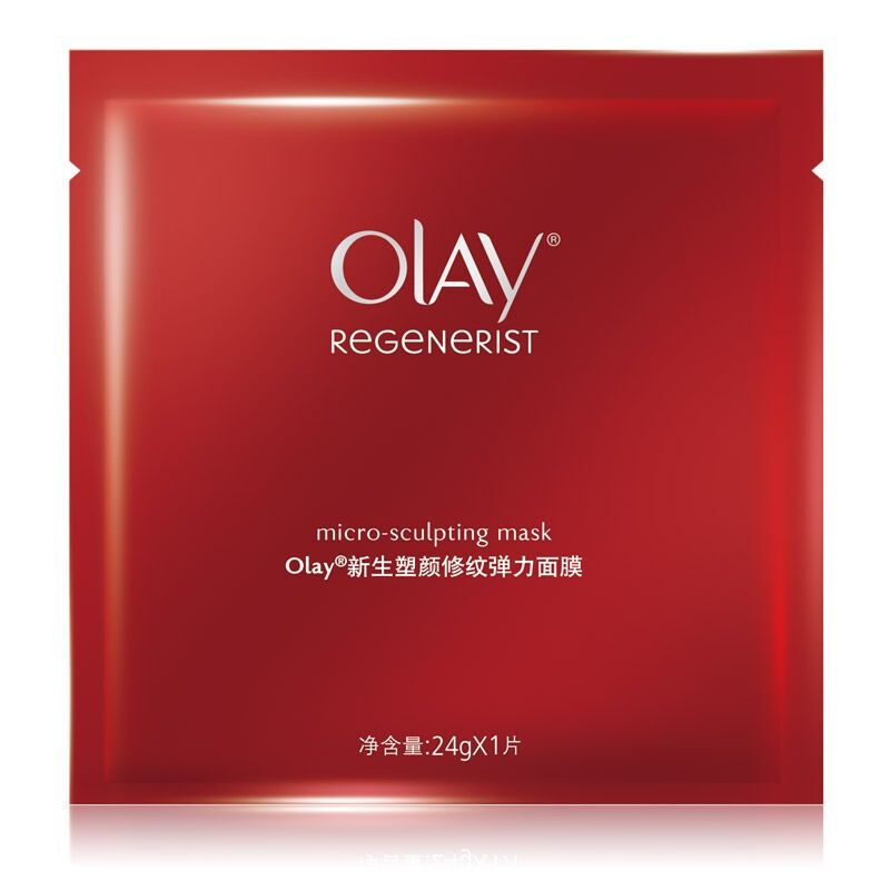 [苏宁超市]OLAY 新生塑颜修纹弹力面膜1片